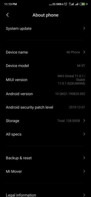 mi 9t 2