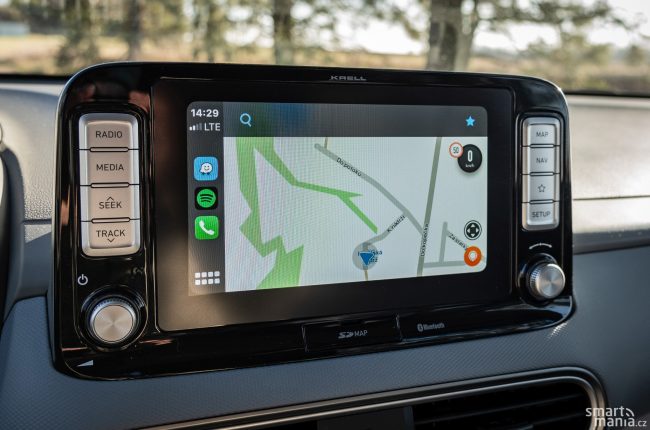 Waze na 10,25" displeji je vážně luxusní. Waze na 10,25" displeji je vážně luxusní.