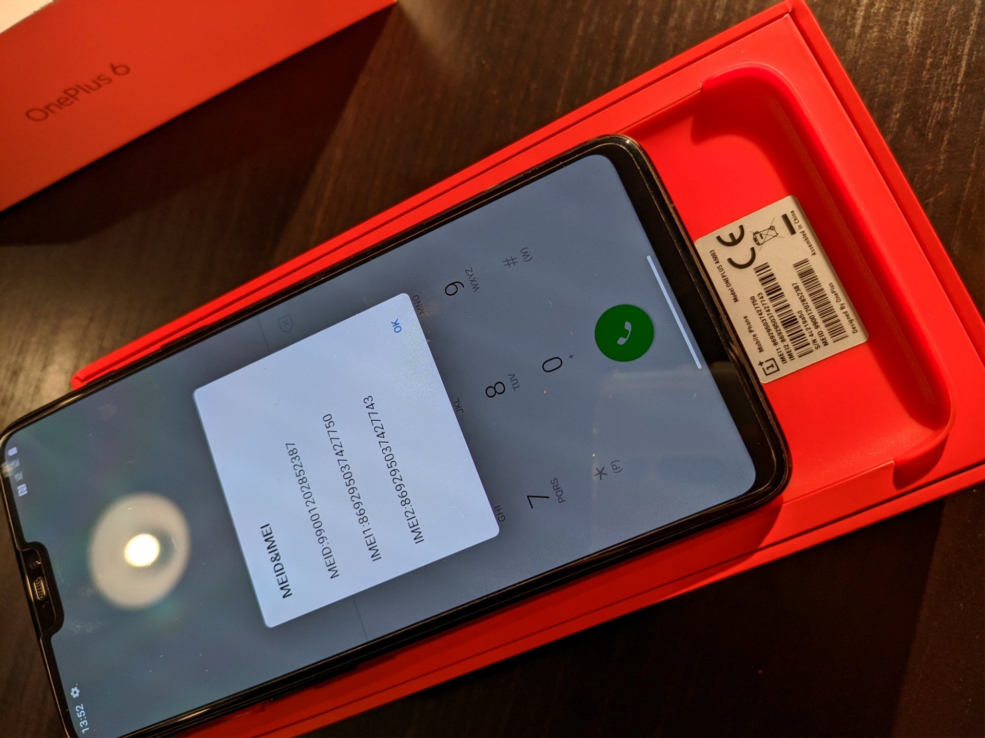 OnePlus 6 Mirror Black 6/64GB, CZ záruka-max