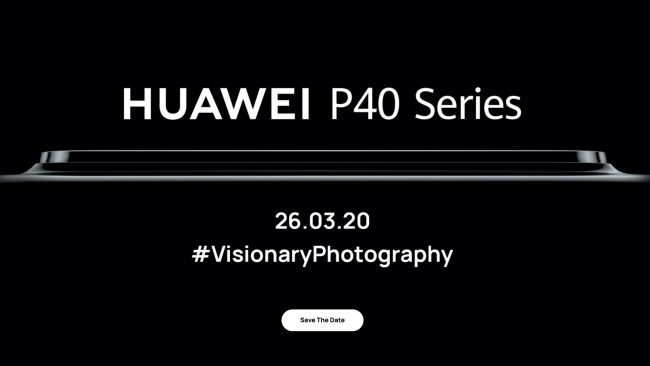 Huawei P40 teaser
