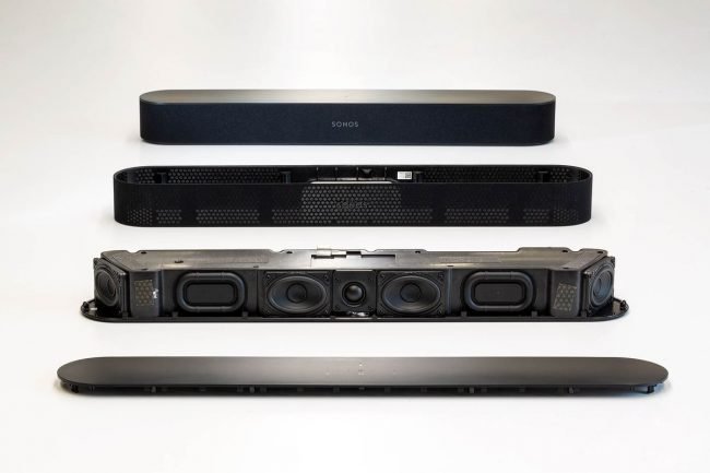 Sonos Beam inside Sonos Beam inside