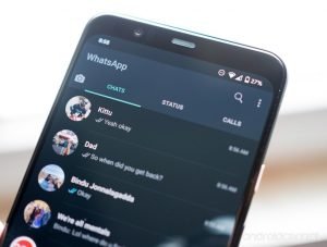 whatsapp dark theme