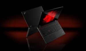 18 Thinkpad P53 Specialty Floating Front Back Red Background