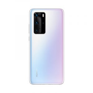 Huawei P40 Pro back ice white