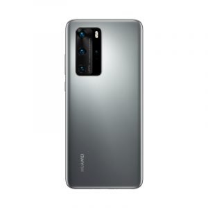 Huawei P40 Pro back silver forest