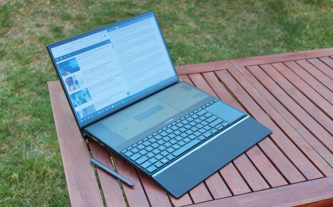 ZenBook Pro Duo recenze