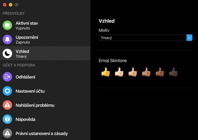 messenger tema