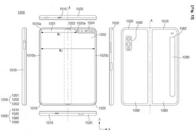 Samsung Galaxy Fold patent