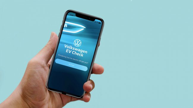 Volkswagen EV app Volkswagen EV app