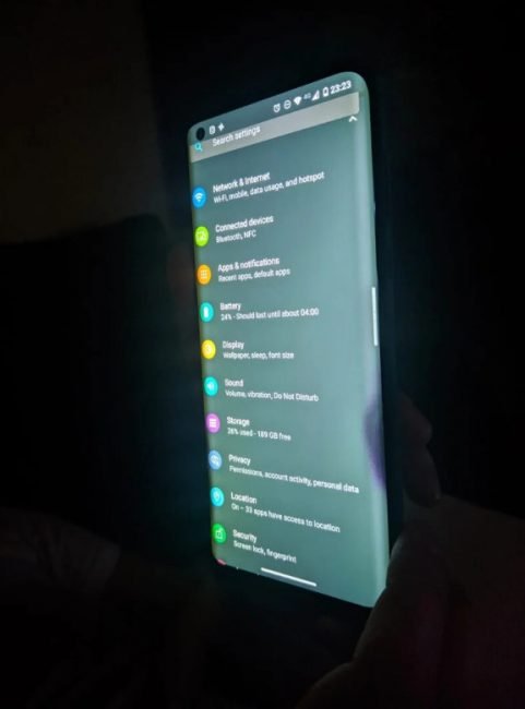 Motorola Edge vadny displej 03