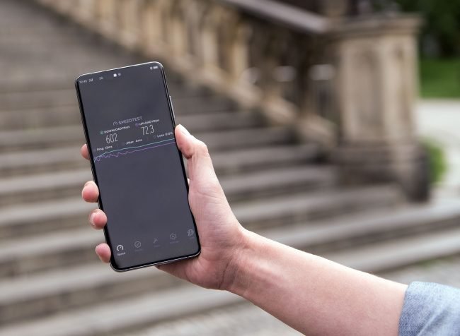 O2 speedtest 5G