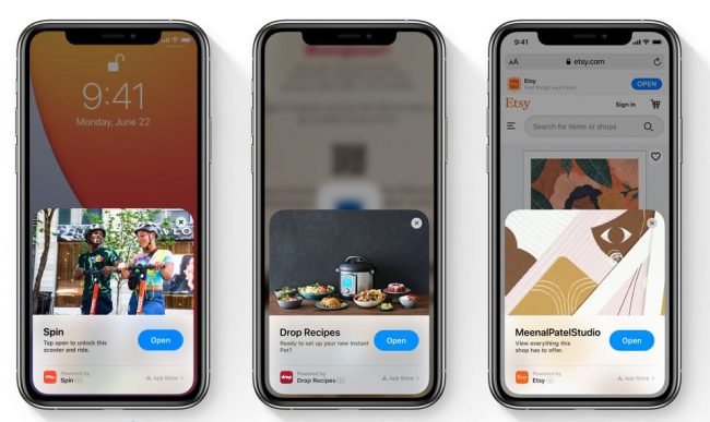 ios 14 app clips