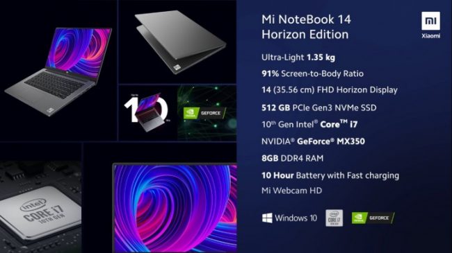 mi notebook 14 3