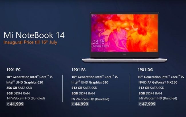 mi notebook 14 5