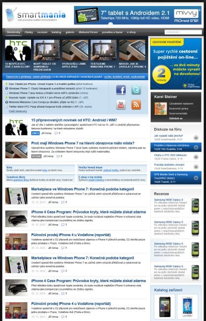 smartmania redesign 2010