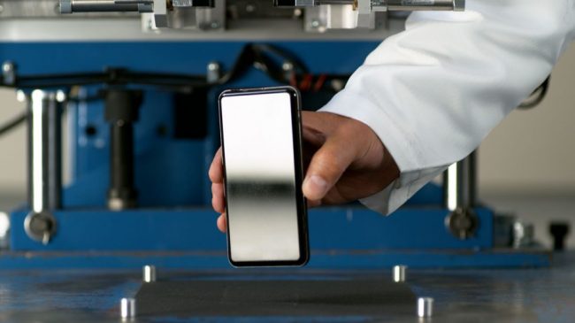 corning gorilla glass victus test