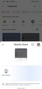 nearby share 2