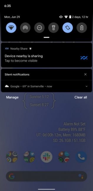 nearby share 3