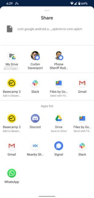 nearby share 4