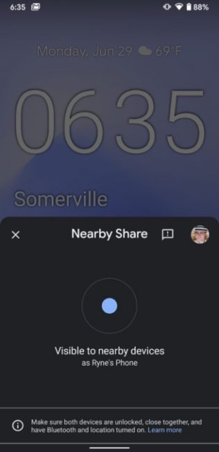 nearby share 7