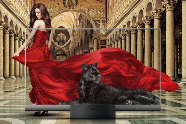 pruhledna TV Xiaomi pruhledna TV Xiaomi