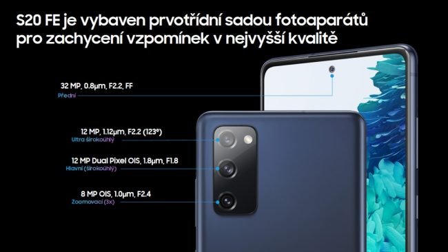 S20 FE fotoaparat