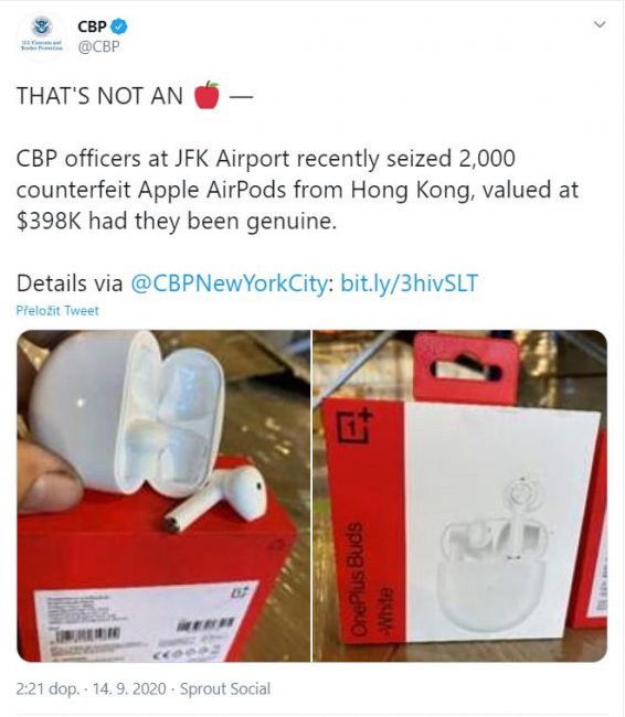airpods oneplus fake