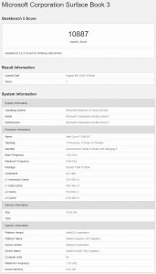 geekbench 5 gpu Intel opencl