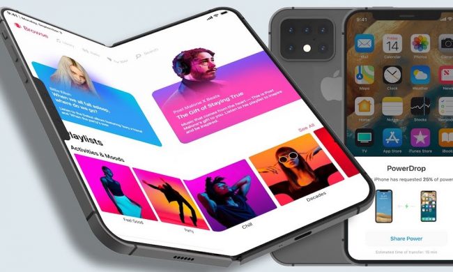 Koncept ohebného zařízení od Applu Koncept ohebného zařízení od Applu