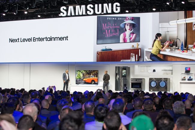 Samsung logo, konference