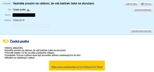 ceska posta scam ceska posta scam