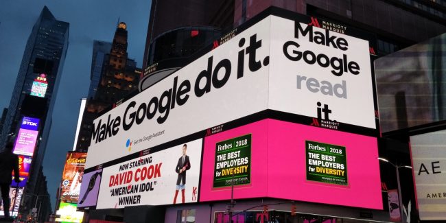 google reklama billboard