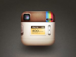 instagram logo ikon back