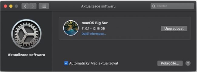 macos chyba