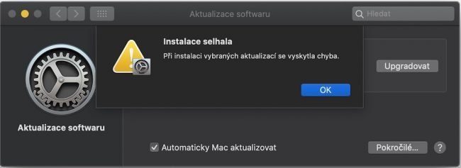 macos chyba 2