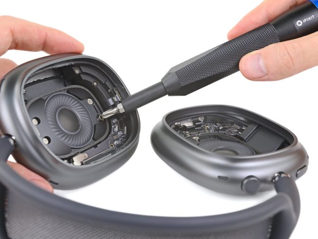 AirPods Max teardown iFixit