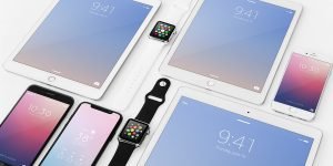 Apple Devices Mockup Bundle 01