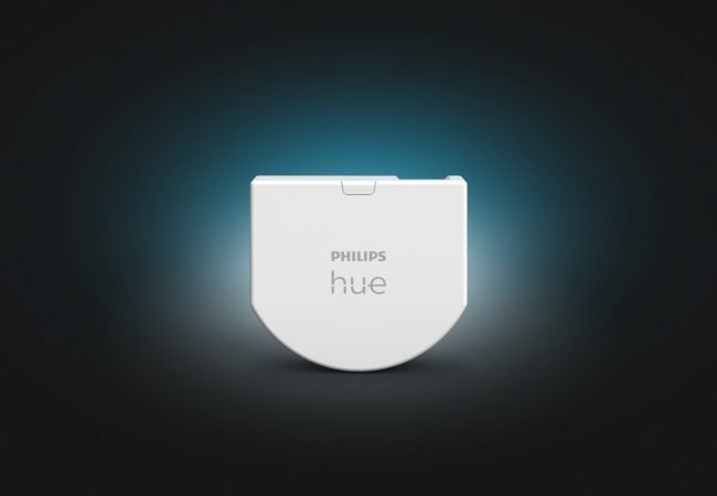 Philips Hue wall switch module product shot Nový modul Philips Hue Wall Switch