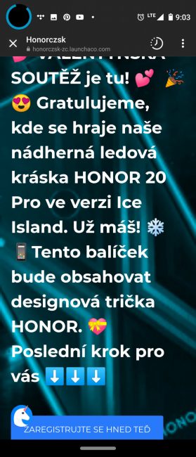 honor fake soutez 2