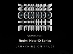 redmi note 10 series poster