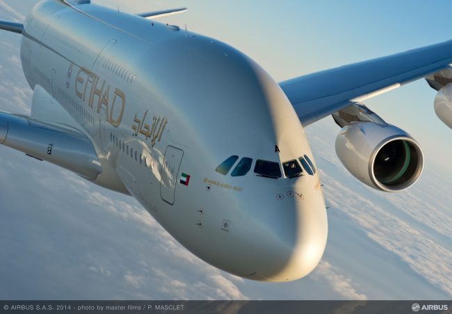 A380 Etihad In flight 5 A380 Etihad In flight 5