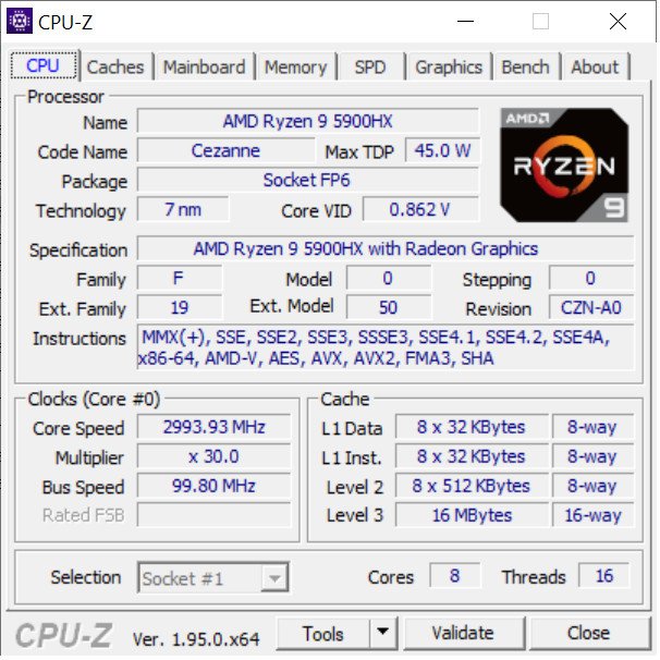 CPU Z