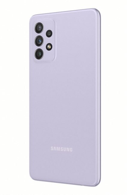Samsung Galaxy A52 5G A72 fialova