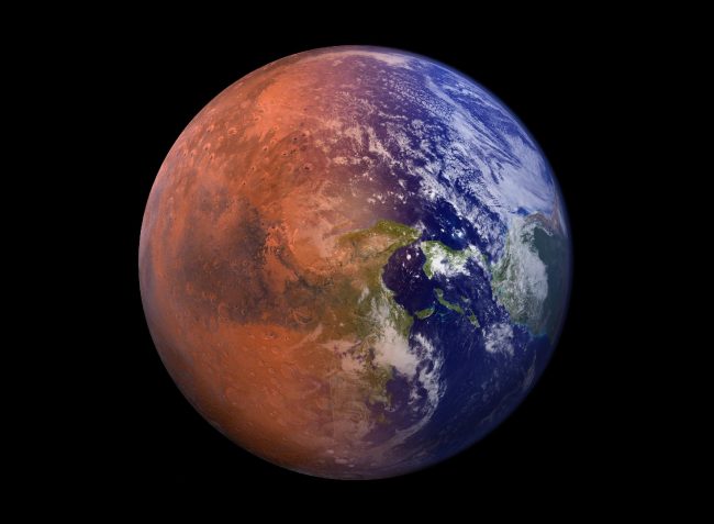 earth mars earth mars