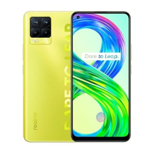 Realme 8 Pro yellow
