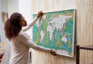 Lego Art World Map 1