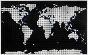 Lego Art World Map 3