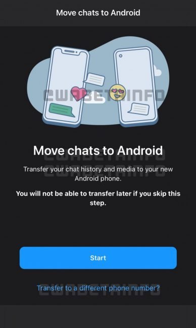 WhatsApp Chat Migration different phone number 1200x2013 1