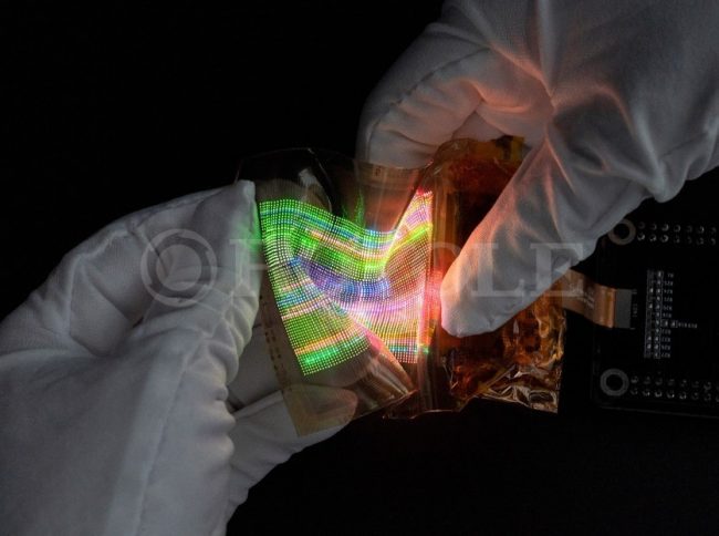 royole stretchable micro led display royole stretchable micro led display