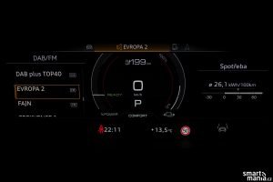 Audi etron GT displeje 01